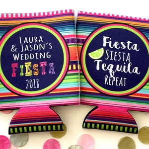 Fiesta Party Huggers. Fiesta Vacation Coolies. Mexican Pinata Party Favors. Fiesta Birthday Party Favors! Bachelorette Down to Fiesta!