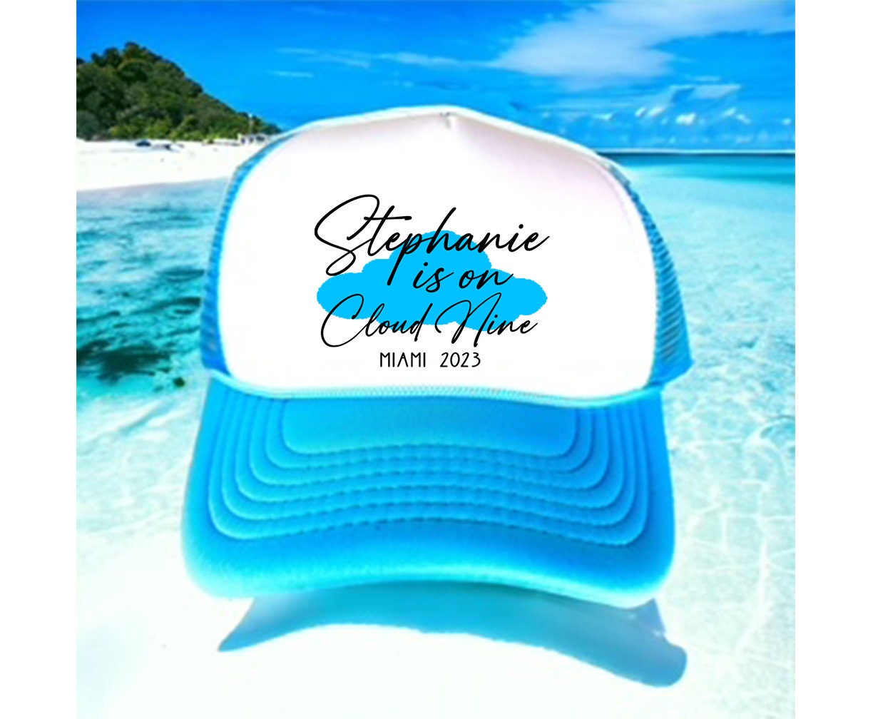 On Cloud Nine Trucker Hat - Etsy