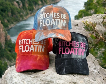 Tie Dye Trucker Hat | Float Bachelorette Party | Tie Dye Hat | Bride to Be |