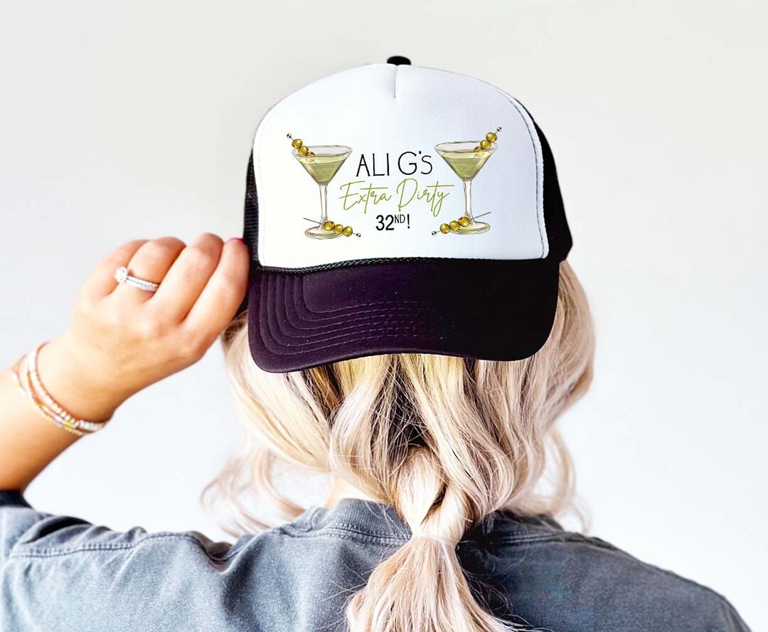 Martini Party Hats Martini Bachelorette Party Hats Martini Theme Hat