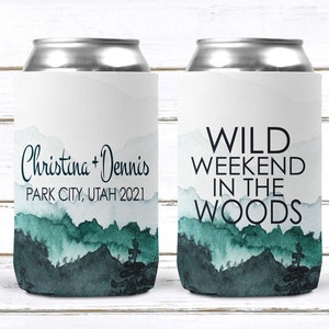 Mountain Party Favors. Mountain Bachelor or Birthday Favors. Asheville Bachelorette Favors. Camping Bachelorette Party! Mountain Wedding