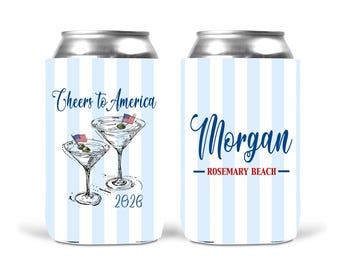 USA party favors. Red White and Blue Personalized America Birthday or Bachelorette. float party!