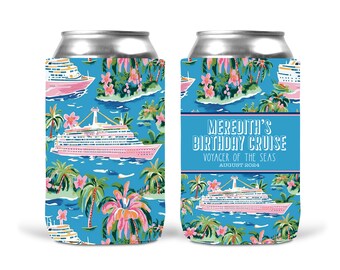 Personalized Cruise Bachelorette or Birthday. Custom Cruise vacation party favors!