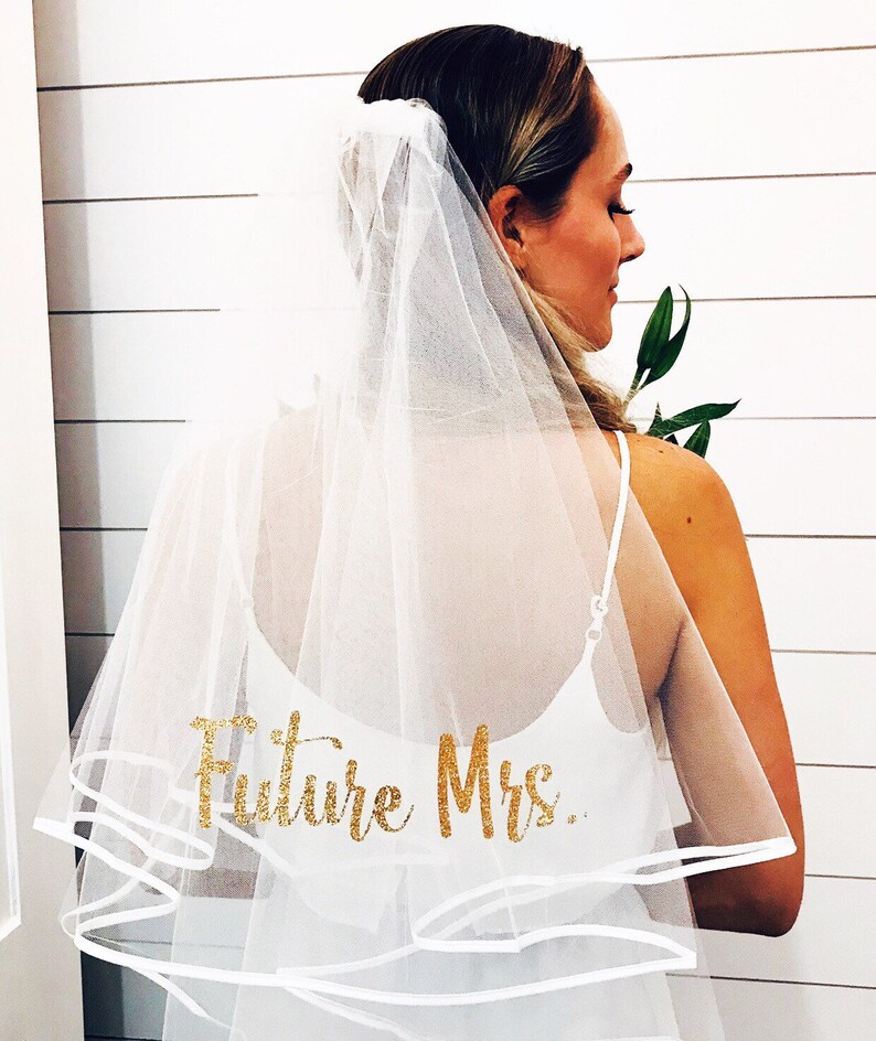 Bachelorette Party Veil/bachelorette Gift Bride Veil Etsy