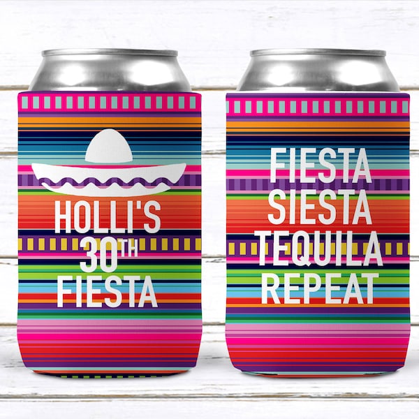 Fiesta Party favors. Custom Birthday or Vacation. Mexican Wedding. Fiesta Bachelorette