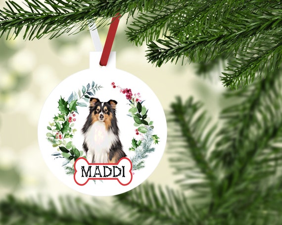 Sheltie ornaments clearance