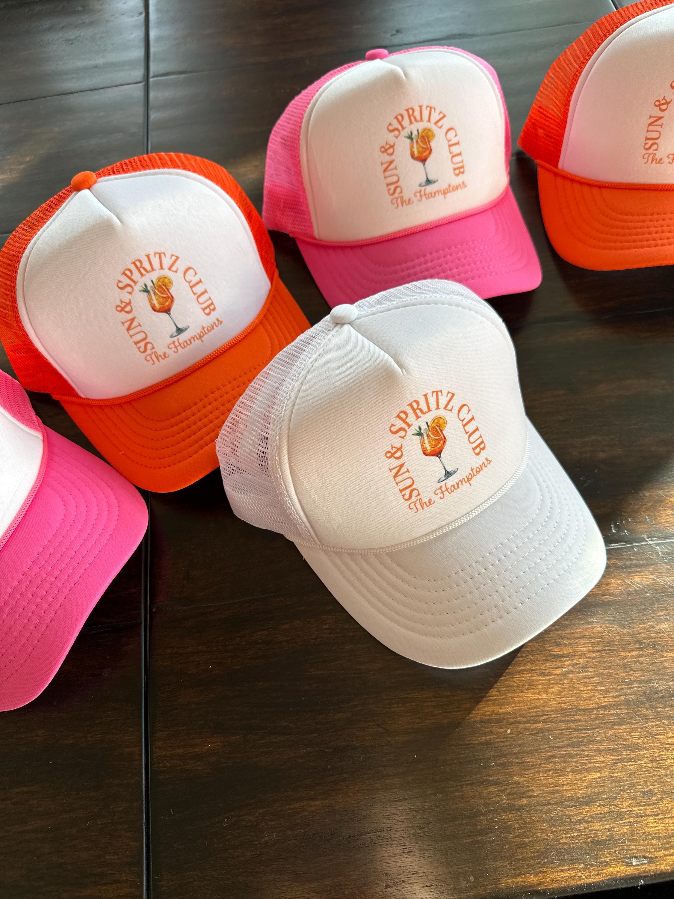 Spritz Theme Hats | Aperol Spritz Bachelorette Trucker Hats