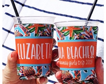 Crab Vacation Favors.  Personalized Beach Bachelorette or Birthday!