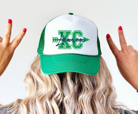 Cross Country Hat | XC Trucker Hats | Cross Country team or coach gifts |