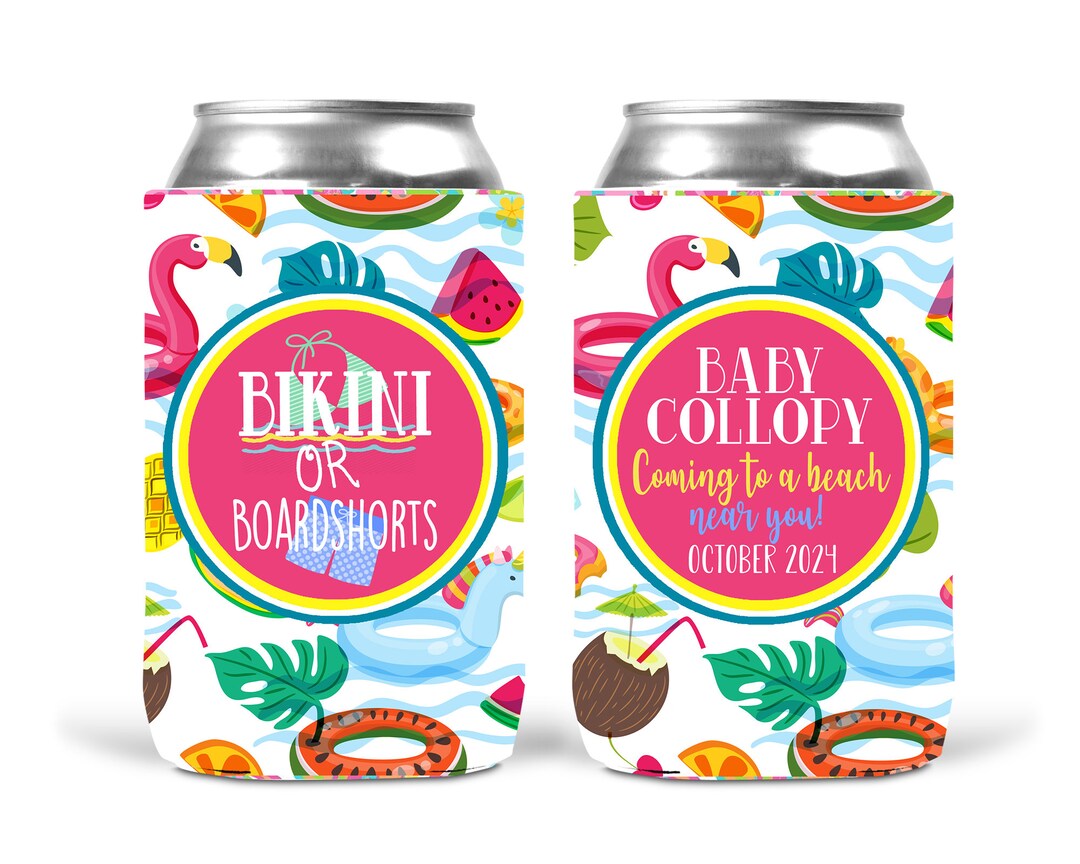 Beach Theme Baby Shower. Custom Baby Shower Party Baby Shower Favors