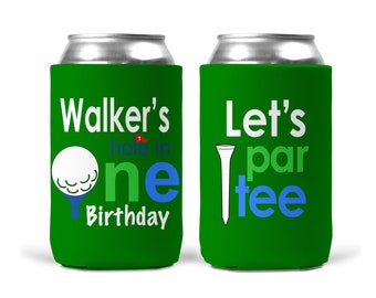 Golf 1st Birthday Party. Custom Golf Birthday. Golf First Birthday Party Favors.