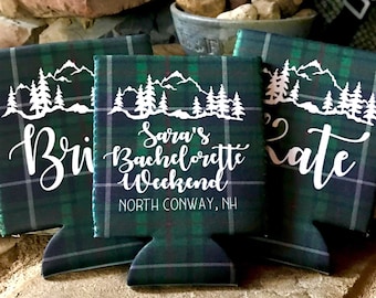 Plaid Party. Flannel Fling Bachelorette Party Favors! Ski Vacation. Mountain Birthday favor
