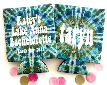 Tie Dye Party. Custom Retro Birthday. 70's theme Party Favors