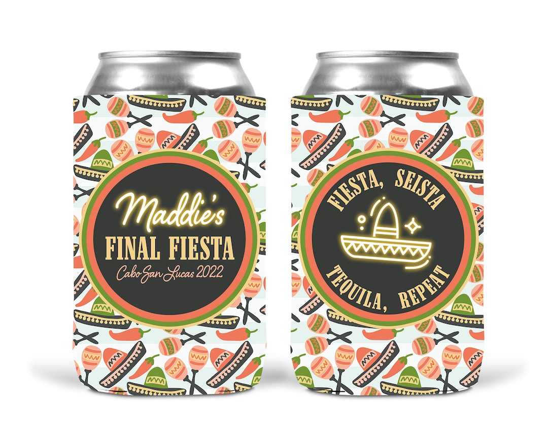 Fiesta Party Favors. Neon Mexican Party Favors. Fiesta Birthday Party