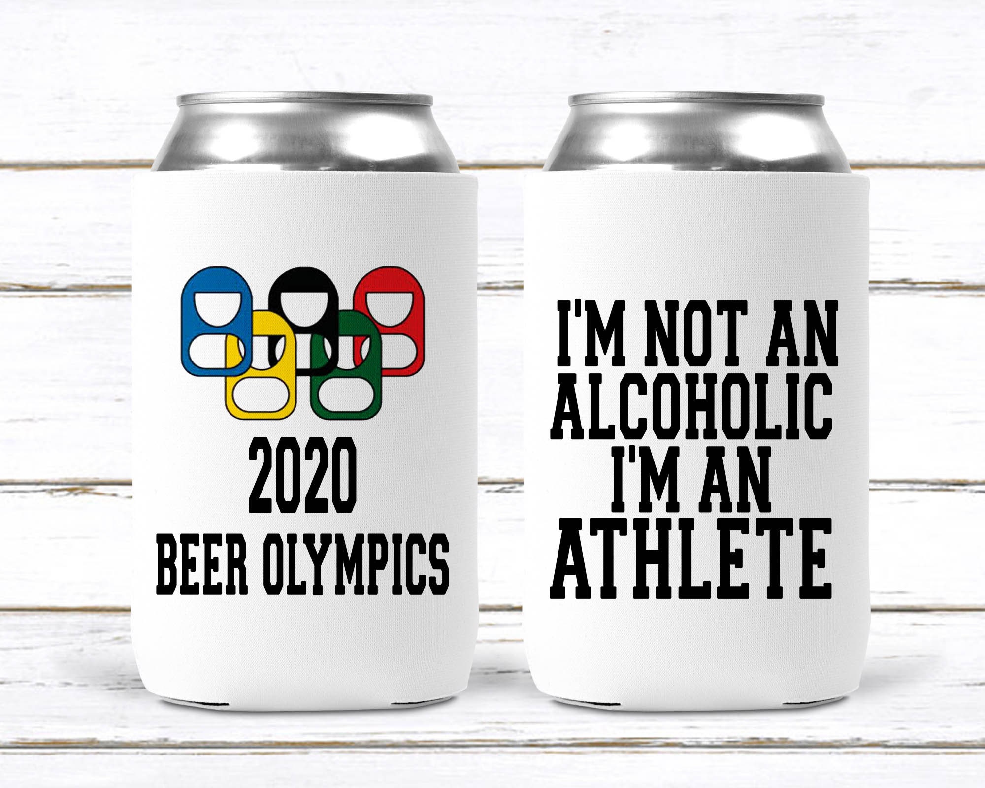 Beer Olympics Huggers Guy S Birthday Huggers Bachelor Etsy