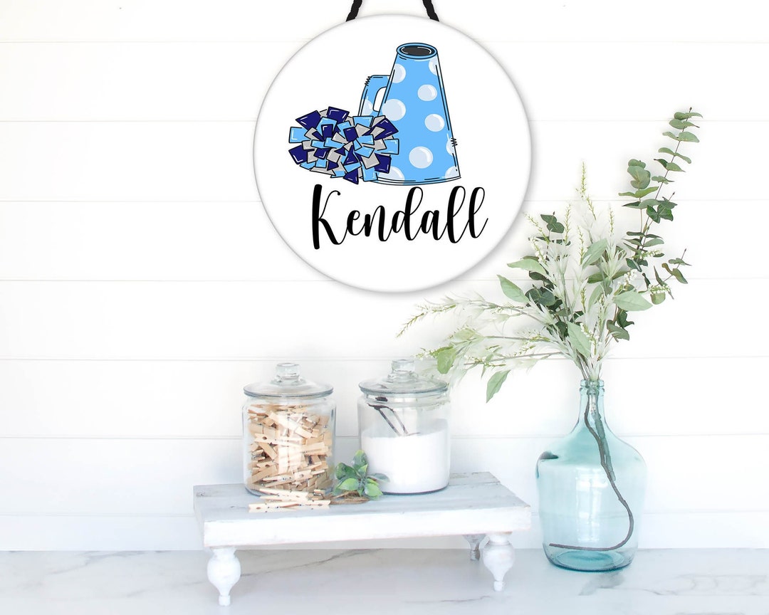 Cheer Personalized Room Sign. Cheerleader Custom Birthday Gift Great