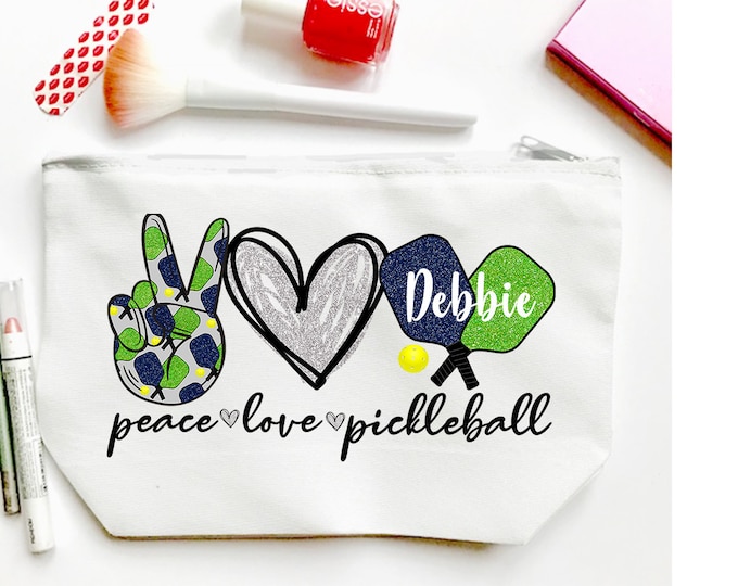 Pickleball Bag. Custom Pickleball Personalized Party Favors. Team Gift!