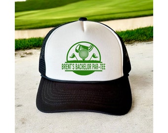 Golf Hat | Golf Trucker Hats |  birthday favors \ Groomsman Gifts | bachelor party