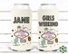 Vegas Party Slim Cans. Vegas Bachelorette or Birthday Girl's weekend Favors. Vegas Bachelorette Party Favors. Custom vegas Party huggers. 