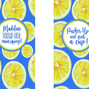 Lemon Birthday or Wedding Favors. Lemon Bachelorette or Birthday Party Favors. image 3