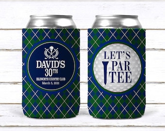 Golf Party Favor. Personalized Golf Bachelor or Birthday Party Favors. Personalized Golf Beverage Insulator!