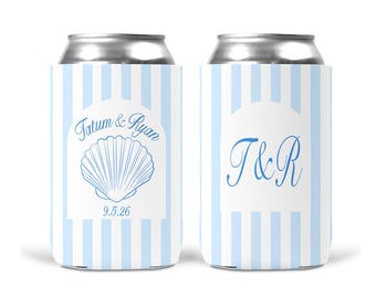 Coastal Bachelorette or Birthday. Custom Social Club Wedding. Personalized Party Favors.