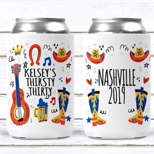 Nashville Party Huggers. Austin Bachelorette Party Favors. Custom Nashville Bachelorette or Birthday Favors!