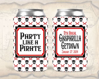 Pirate Party Favors. Pirate Birthday Favors! Pirate Bachelorette Party Gifts. Pirate Party favors. Pirate Birthday Party Huggers. Gaspirilla