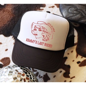 Cowgirl Party Hat | Cowgirl Party Trucker Hats | Nashville Bachelorette | Austin Bachelorette party favors \