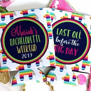 Fiesta Party Huggers. Fiesta Vacation or Girls Weekend. Cabo, Cancun, Tulum Party Favors. Fiesta Birthday Favors! Bachelorette Fiesta!