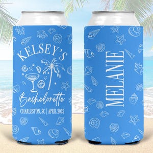 Beach Bachelorette or Birthday Favors! Personalized Coastal Party Favors.