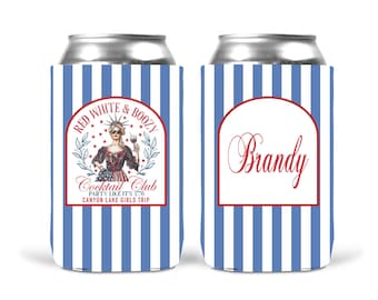 USA Party. Red white and Boozed Birthday or Bachelorette Favors! USA 250
