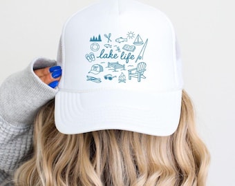 Lake Party Hat | Lake Bachelorette party Hats | Lake Birthday Party Hat | Custom Lake Hats | Lake reunion Party hats |
