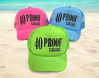 Birthday Trucker Hat | beach Birthday Hat | 21 30 40 50 Birthday favors | 40th birthday hats | 21st birthday