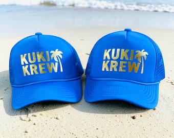 Large Letter Trucker Hats | Cabo Birthday Hat | Bachelorette party favors | Jamaica, Punta Cana