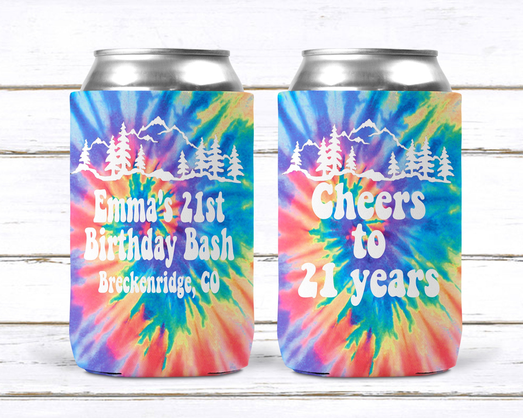 A Cold One For the Old One Screen Printed Can Cooler birthday party – Be  Vocal Designs