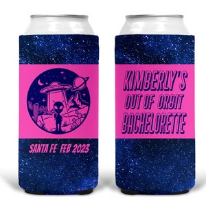 Space Cowgirl Party favors. Space Alien Bachelorette Party. Dirty 30! Space Alien bachelorette party favors. Slim Can Alien Party Favors