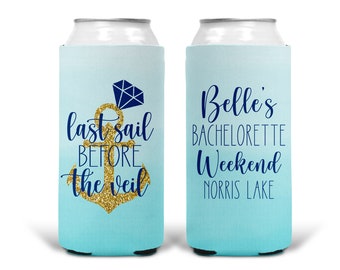 Last Sail Nautical Bachelorette Party Favors. Personalized Nautical Gifts!