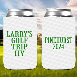 Golf Party Favors. Personalized Golf Bachelor or Birthday Party Favors. Personalized Golf Beverage Insulator!