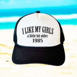 Birthday Club Trucker Hats | beach Birthday Hat | Beach Bachelorette or Birthday party favors | 30 40 50 60 Birthday hats