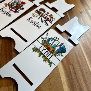 Nail Tech Phone Stand. Custom Nail Salon present, Personalized Nail Gift. image 5