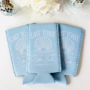 Beach Bachelorette or Birthday Favors. Last Toast on the Coast! Bachelorette Party Gifts. Personalized Hamptons, Nantucket Party Favors.