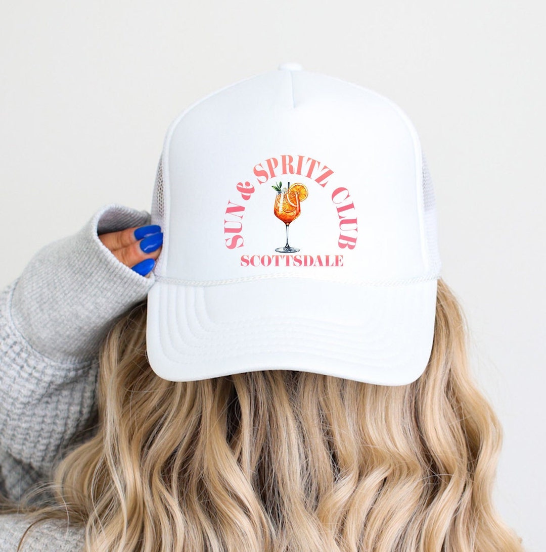 Spritz Theme Hats | Bachelorette Trucker Hat | Italian  display picture 3