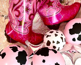 Boots Balloon Cowgirl Bachelorette Party Decoration Nashville
