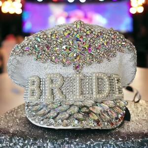 Military Glam hat with Swarovski crystal Swarovski Crystals Military Cap – Downunder Horsemanship Inc main image 4