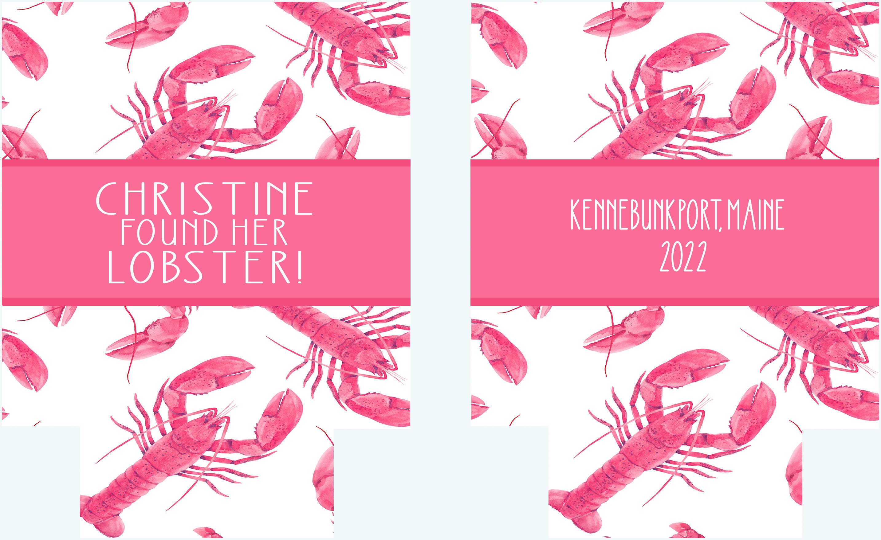 Lobster Party Huggers Lobster Bachelorette Or Birthday Party Etsy 日本