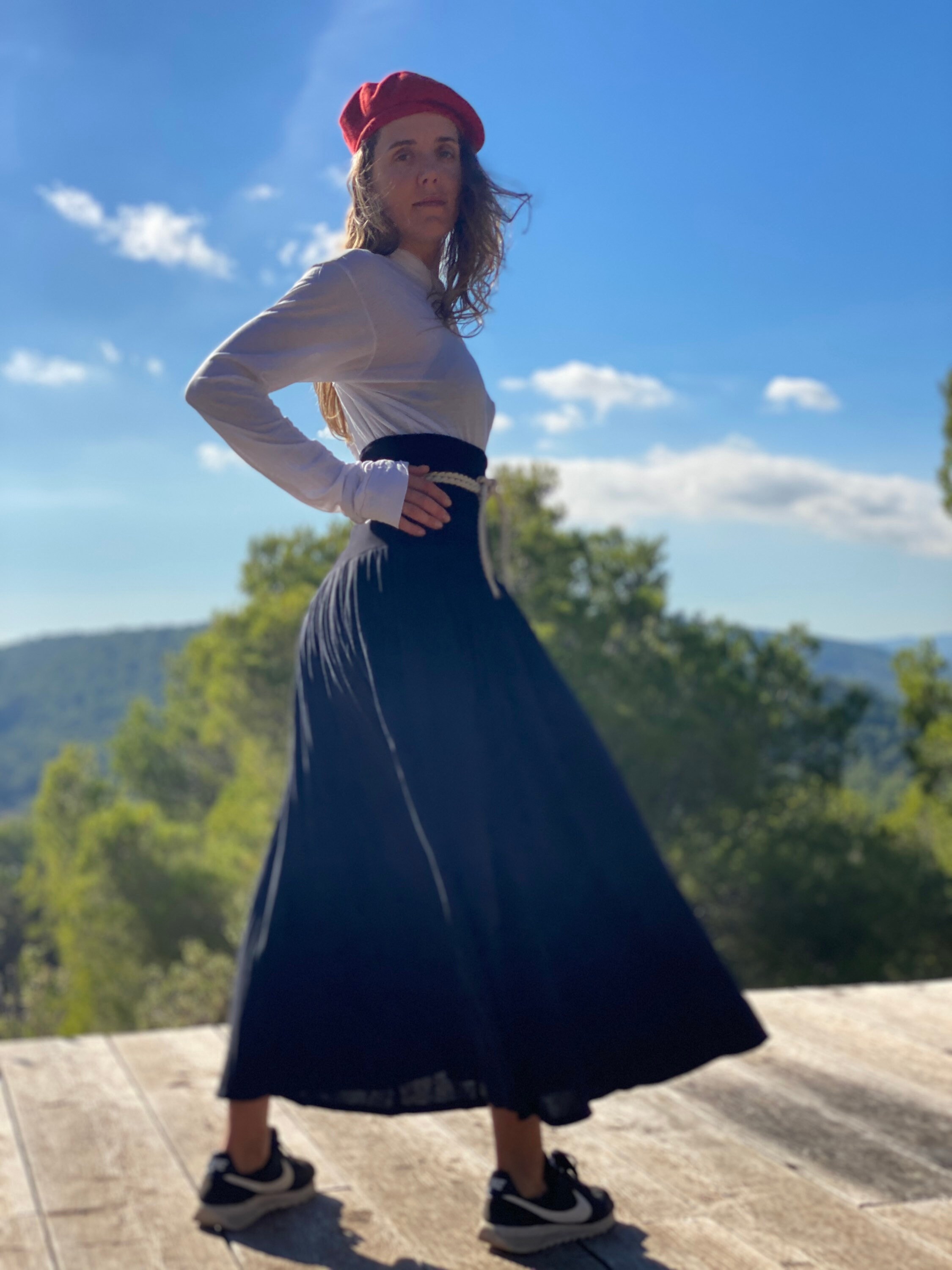 SAMAYA SKIRT - BLACK