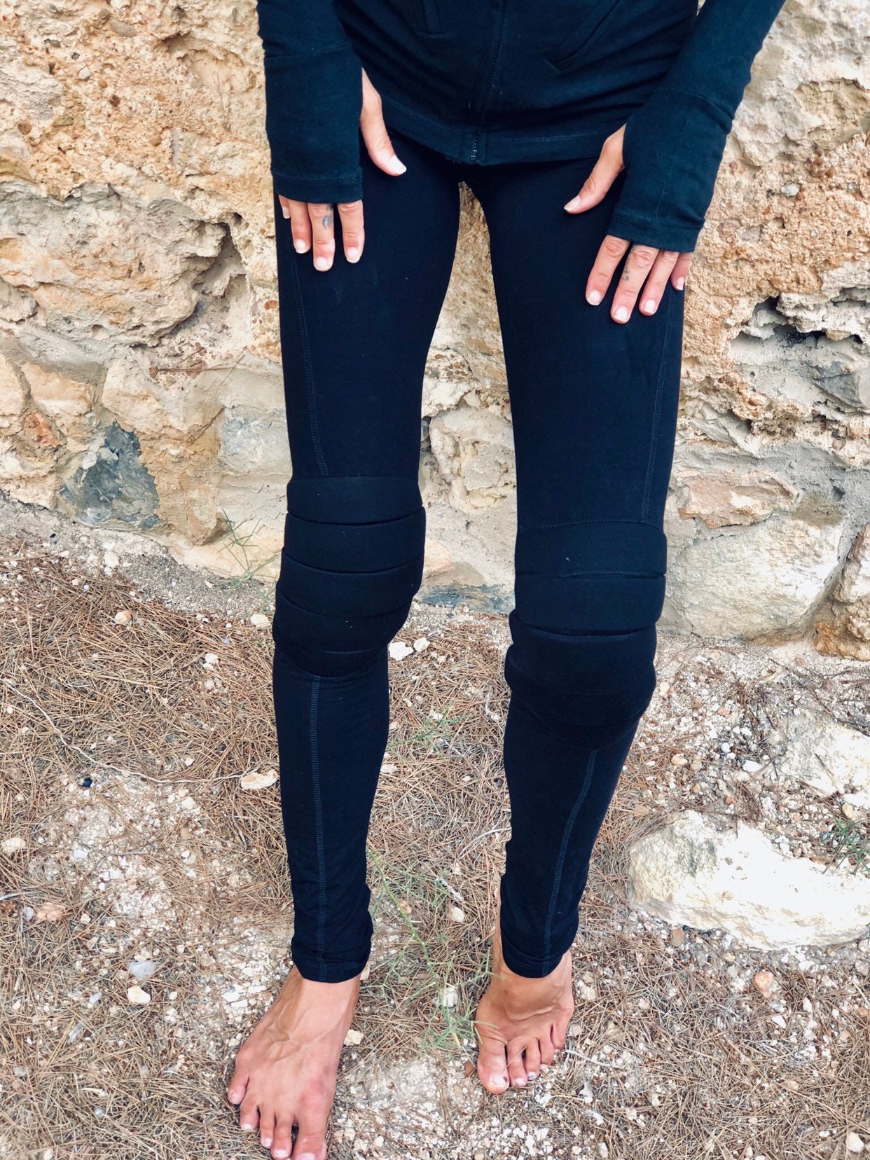 KAM Yoga Pants Women, Unique Yoga Wear, Sport Dance Pants Clothes