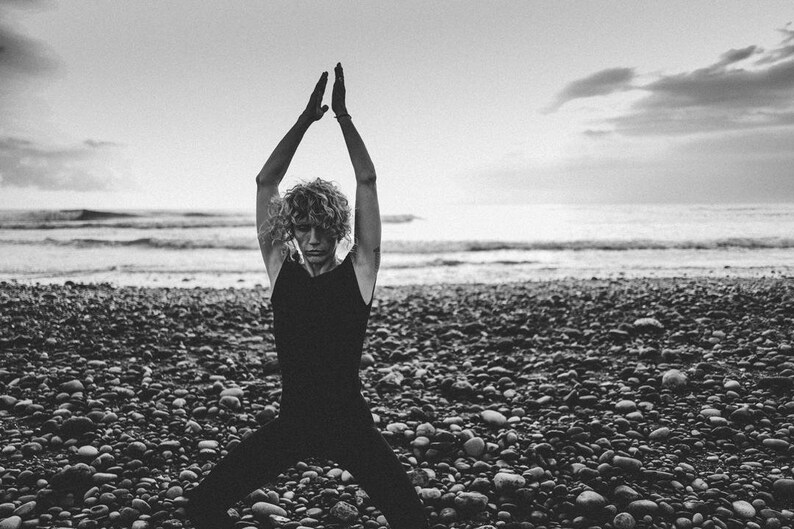 REI One Piece Bodysuit Yoga Clothing Sleeveless Black Bodysuit Etsy