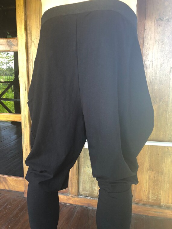 Herrenyogahose 'Shaolin' kurz schwarz L Herrenyogahose 'Shaolin' kurz schwarz L